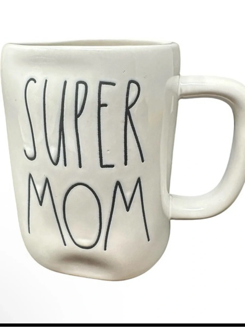 Super Mom Ceramic Coffee Mug - White